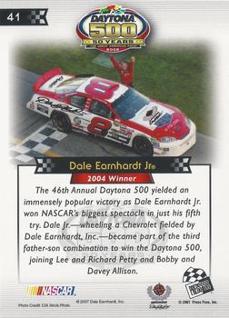 2008 Press Pass - Daytona 500 50th Anniversary #41 Dale Earnhardt Jr. '04 Back