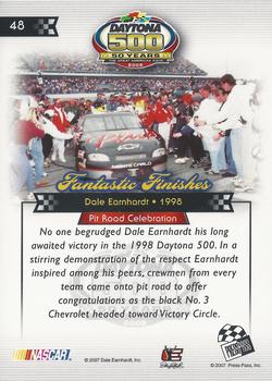 2008 Press Pass - Daytona 500 50th Anniversary #48 Dale Earnhardt Back