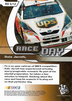 2008 Press Pass - Race Day #RD 5 Dale Jarrett Back