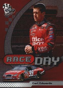 2008 Press Pass - Race Day #RD 11 Carl Edwards Front