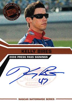 2008 Press Pass - Signings #NNO Kelly Bires Front