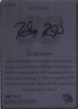2008 Press Pass - Slideshow #SS16 Ricky Rudd Back