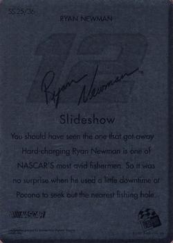 2008 Press Pass - Slideshow #SS25 Ryan Newman Back