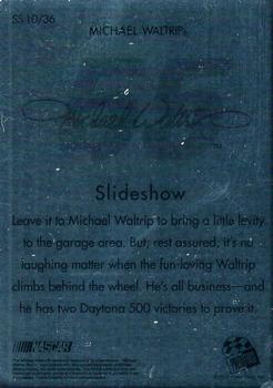 2008 Press Pass - Slideshow #SS10 Michael Waltrip Back