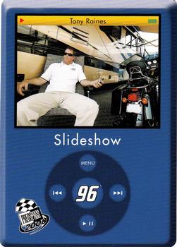 2008 Press Pass - Slideshow #SS11 Tony Raines Front