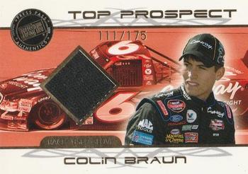 2008 Press Pass - Top Prospects Gloves #CB-G Colin Braun Front