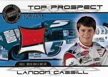 2008 Press Pass - Top Prospects Sheet Metal #LC-SM Landon Cassill Front