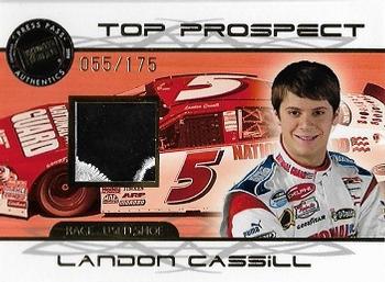 2008 Press Pass - Top Prospects Shoes #LC-S Landon Cassill Front