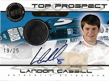 2008 Press Pass - Top Prospects Tires Autographs #LC-AT Landon Cassill Front