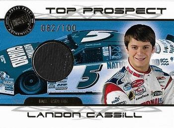 2008 Press Pass - Top Prospects Tires Gold #LC-T Landon Cassill Front