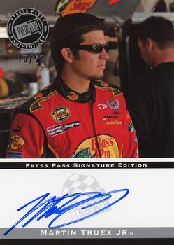 2008 Press Pass - Wal-Mart Autographs #NNO Martin Truex Jr. Front