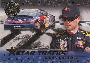 2008 Press Pass Eclipse - Star Tracks #ST 3 Brian Vickers Front