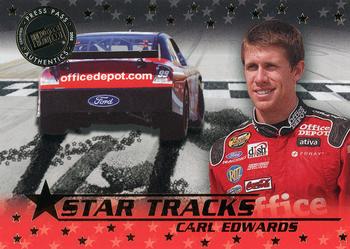2008 Press Pass Eclipse - Star Tracks #ST 14 Carl Edwards Front