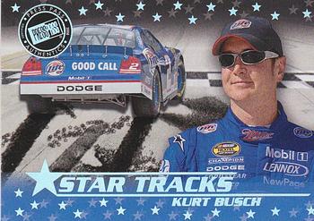 2008 Press Pass Eclipse - Star Tracks Holofoil #ST 9 Kurt Busch Front
