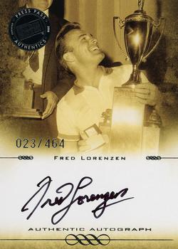 2008 Press Pass Legends - Autographs Black #NNO Fred Lorenzen Front