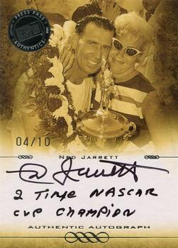 2008 Press Pass Legends - Autographs Black Inscriptions #NNO Ned Jarrett/2-Time NASCAR Cup Champion Front