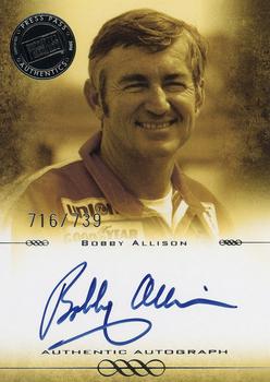 2008 Press Pass Legends - Autographs Blue #NNO Bobby Allison Front