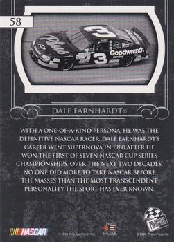 2008 Press Pass Legends - Blue #58 Dale Earnhardt Back