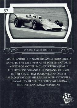 2008 Press Pass Legends - Bronze #57 Mario Andretti Back