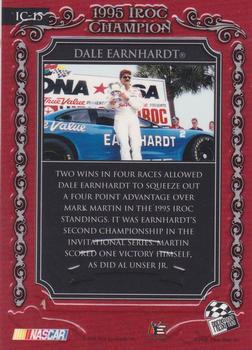 2008 Press Pass Legends - IROC Champions #IC-15 Dale Earnhardt Back