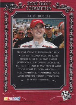 2008 Press Pass Legends - IROC Champions #IC-23 Kurt Busch Back