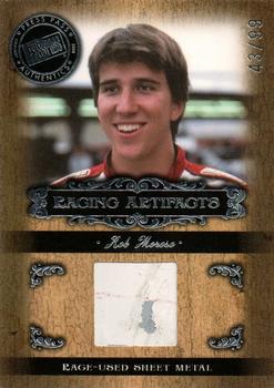 2008 Press Pass Legends - Racing Artifacts Sheet Metal Silver #RM-S Rob Moroso Front