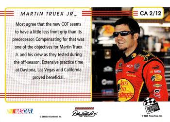 2008 Press Pass Premium - Clean Air #CA 2 Martin Truex Jr. Back