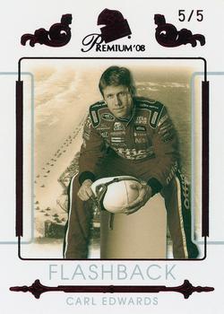 2008 Press Pass Premium - Red #78 Carl Edwards Front