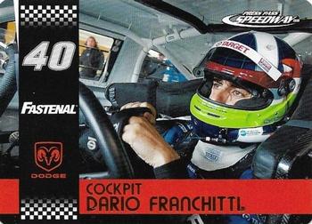 2008 Press Pass Speedway - Cockpit #CP 6 Dario Franchitti Front