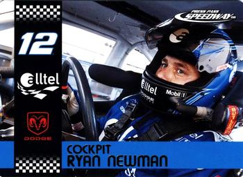 2008 Press Pass Speedway - Cockpit #CP 17 Ryan Newman Front