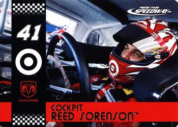 2008 Press Pass Speedway - Cockpit #CP 22 Reed Sorenson Front
