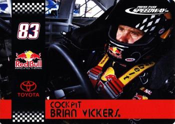 2008 Press Pass Speedway - Cockpit #CP 25 Brian Vickers Front