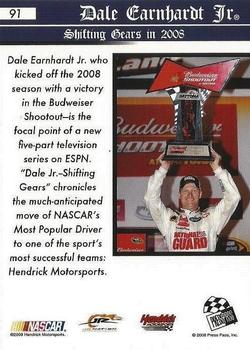 2008 Press Pass Speedway - Gold #91 Dale Earnhardt Jr.'s Car Back