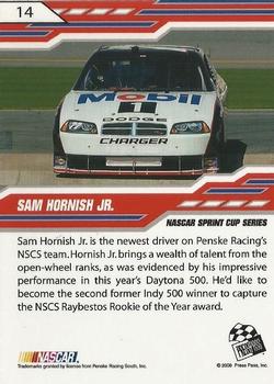 2008 Press Pass Stealth #14 Sam Hornish Jr. Back