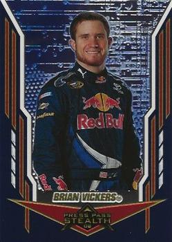 2008 Press Pass Stealth #34 Brian Vickers Front