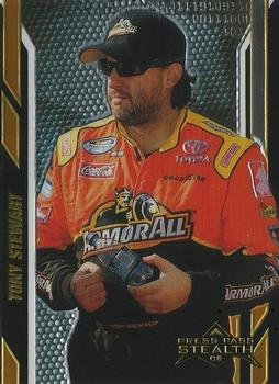 2008 Press Pass Stealth #44 Tony Stewart Front