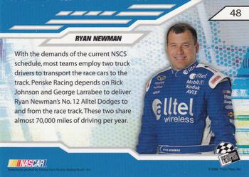 2008 Press Pass Stealth #48 Ryan Newman's Rig Back