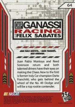 2008 Press Pass Stealth #64 Juan Pablo Montoya / Dario Franchitti / Reed Sorenson Back
