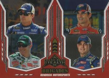 2008 Press Pass Stealth #67 Jimmie Johnson / Jeff Gordon / Dale Earnhardt Jr. / Casey Mears Front
