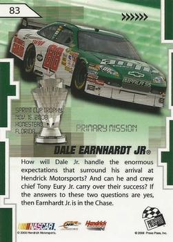 2008 Press Pass Stealth #83 Dale Earnhardt Jr. Back