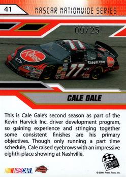 2008 Press Pass Stealth - Exclusives #41 Cale Gale Back