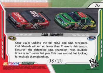 2008 Press Pass Stealth - Exclusives #76 Carl Edwards Back