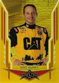 2008 Press Pass Stealth - Exclusives Gold #2 Dave Blaney Front