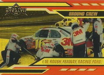 2008 Press Pass Stealth - Exclusives Gold #58 Greg Biffle's Car Front