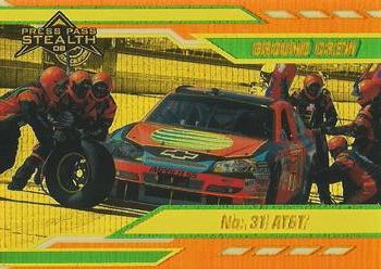 2008 Press Pass Stealth - Exclusives Gold #61 Jeff Burton's Car Front