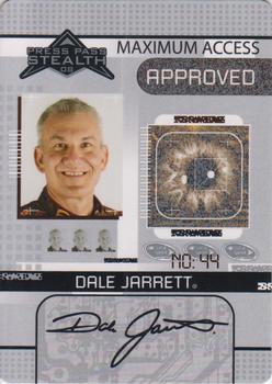 2008 Press Pass Stealth - Maximum Access #MA 13 Dale Jarrett Front