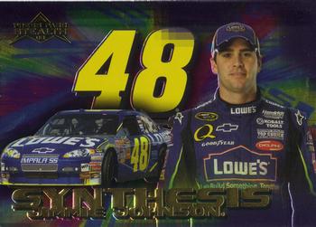 2008 Press Pass Stealth - Synthesis #S 1 Jimmie Johnson Front