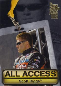 2008 Press Pass VIP - All Access #AA 20 Scott Riggs Front