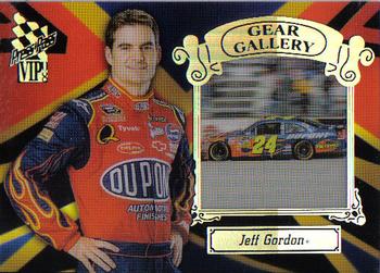 2008 Press Pass VIP - Gear Gallery Transparent #GGT 10 Jeff Gordon Front