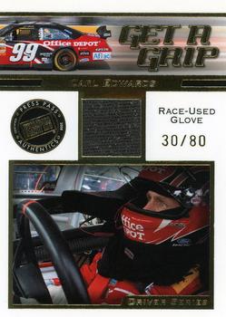 2008 Press Pass VIP - Get a Grip Drivers #GGD 7 Carl Edwards Front